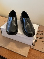 LADIES NEW DAMART BLACK GRAY SLIP ON. SHOES NICE LOOKING SIZE 39 UK 6