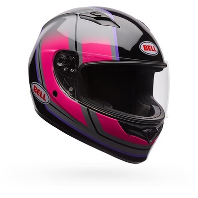 Bell Helmets Grey/Pink Grid Qualifier Helmet 7204698