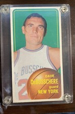 1970 Topps Tall Boy Dave DeBusschere NY Knicks #135