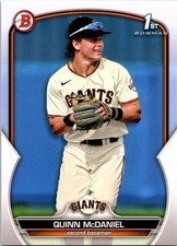 2023 Bowman Draft #BD-136 Quinn McDaniel