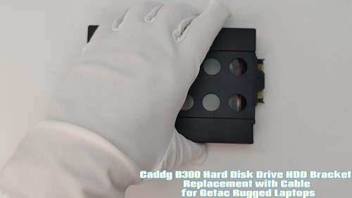 2 Piezas Nuevo Soporte Para Disco Duro HDD Para Getac B300 Envío Gratis - Video 1 of 1