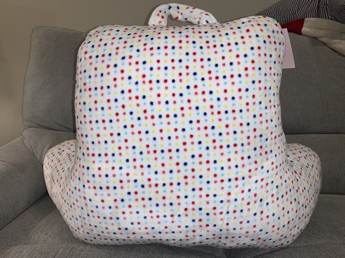 Kate Spade Bed Rest Backrest Bedroom Dorm College Polka Dot Pillow 30” x 19” NWT - Picture 6 of 9