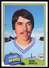 1981 Topps Traded Bob Walk Atlanta Braves #853