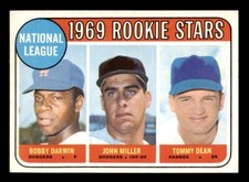 1969 Topps Baseball #641 N.L. Rookies NM/MT *e7