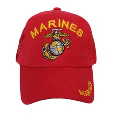 U.S. Marines Red Baseball Cap