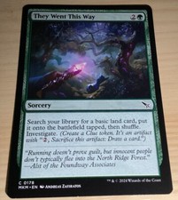 MTG Magic the Gathering They Went This Way (178/462) Murders at Karlov Manor NM