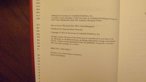 Lincoln's Way : How Six Great Presidents Created American Power by Richard... - Picture 2 of 3