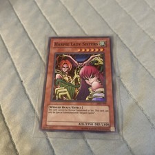 Yugioh Card TCG Harpie Lady Sisters MRD-009 Super Rare Unlimited Edition