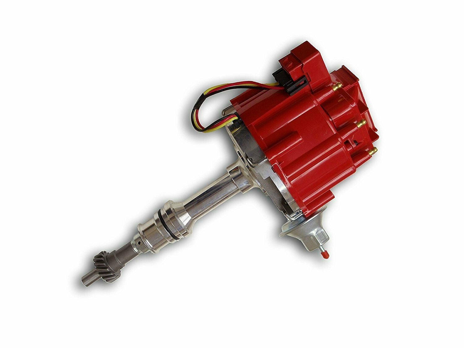 BBF Ford 351C 429 460 V8 Coil Hei Distributor 50,000 50k Volt w// Black Cap
