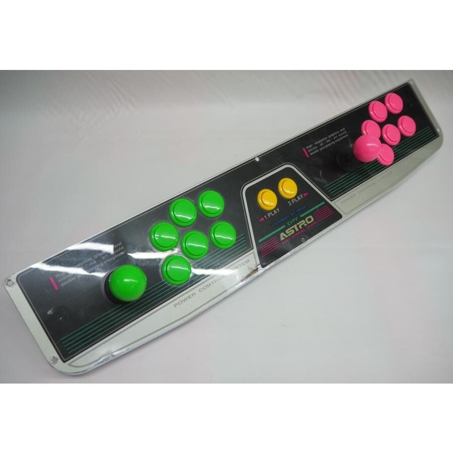 Stainless Control Panel SEGA Astro City Arcade Cabinet Sanwa