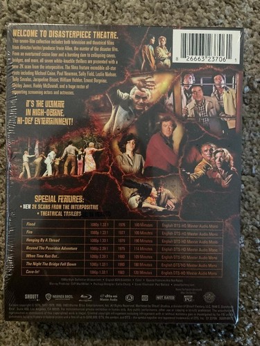 Irwin Allen: Master of Disaster Collection Blu-ray Shout Factory. W/ Poster - Imagen 3 de 4