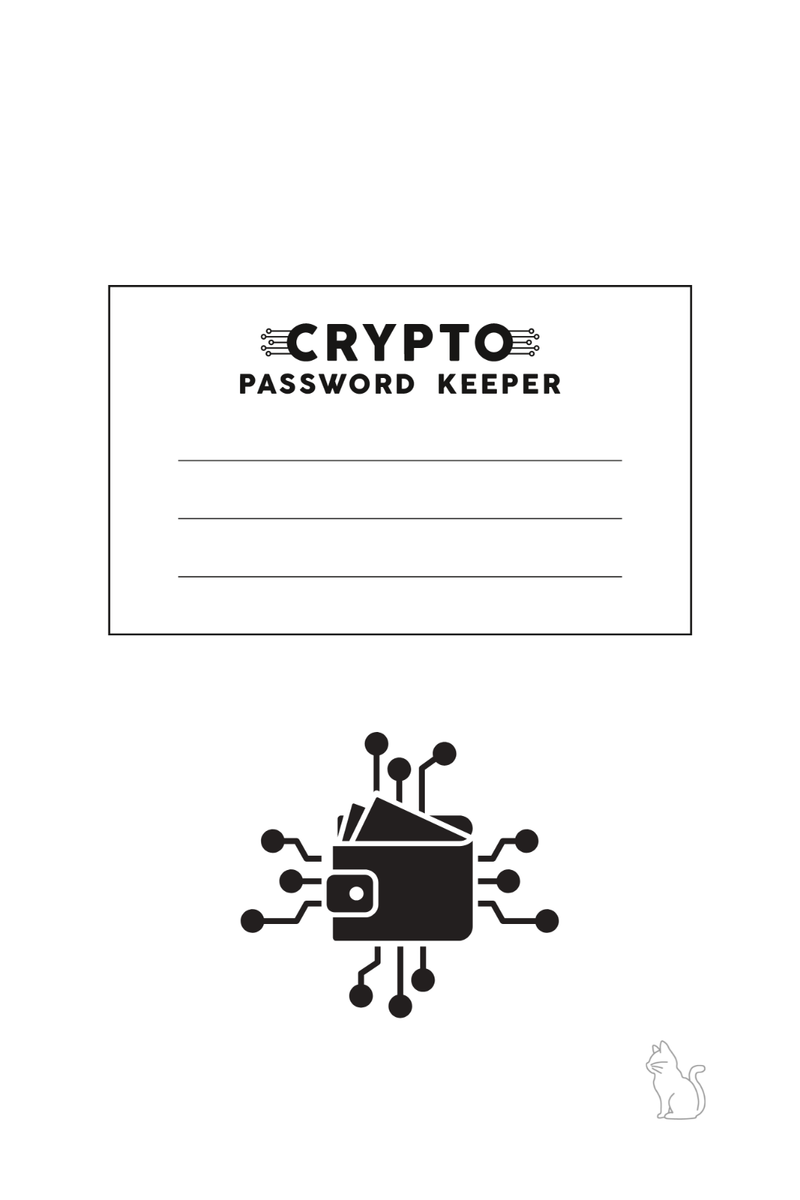 Crypto Password Keeper | Cryptocurrency Recovery Phrase | 120 pages | eBay