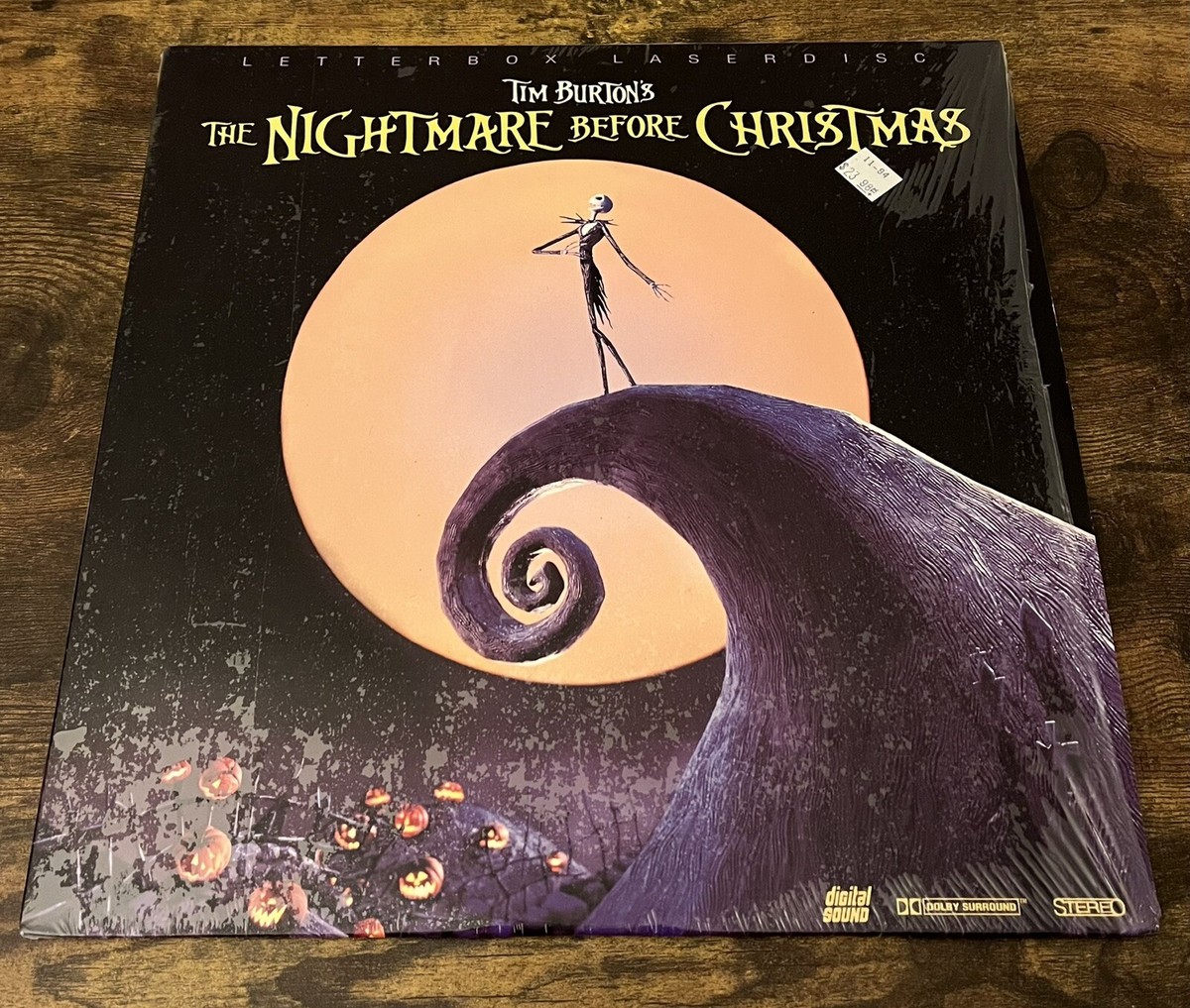 THE NIGHTMARE BEFORE CHRISTMAS レーザーディスク The Nightmare Before Christmas Deluxe Cav Laserdisc Ed. Tim