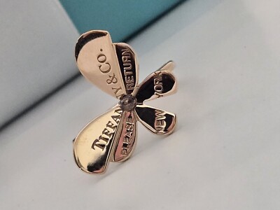 Tiffany & Co. Love Bugs Butterfly Ring 18K Rose Gold