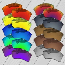 POLARIZED Replacement Lot Lenses For-Oakley Quarter Jacket OO9200 Anti-Scratch
