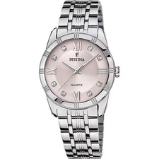 Festina Mademoiselle F16940/C Watch with Pink Steel Strap