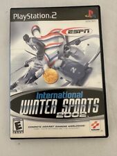 ESPN International Winter Sports 2002 (Sony PlayStation 2 2002) NO MANUAL TESTED
