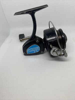Rare 1970s Pflueger 33 Fixed Spool FISHING REEL | eBay UK