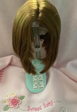 Monique BERI CUTE Doll Wigs 14/15 Golden Auburn Full Cap Synthetic Mohair NWT