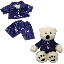 TEDDYBÄR KLEIDUNG - SCHLAFANZUG, PJ, HAUSSCH...