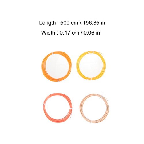 4 Pieces Verbrauchsmaterialien Für 3D-Druckstifte Doodle-Stiftmine - Afbeelding 4 van 12
