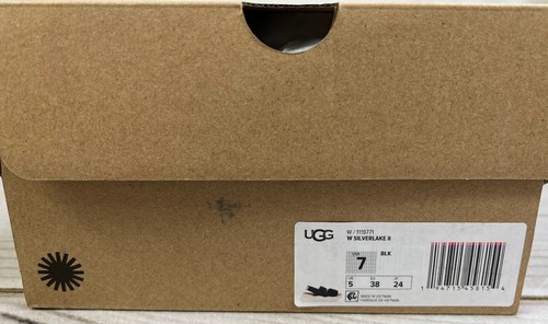 New UGG Women's Black W Silverlake II Sling Back Sandals Size 7 1119771 NWB - Picture 11 of 11