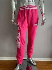 Authentic Le Tigre Pink Sweatpants Men Adult Pants Size XL