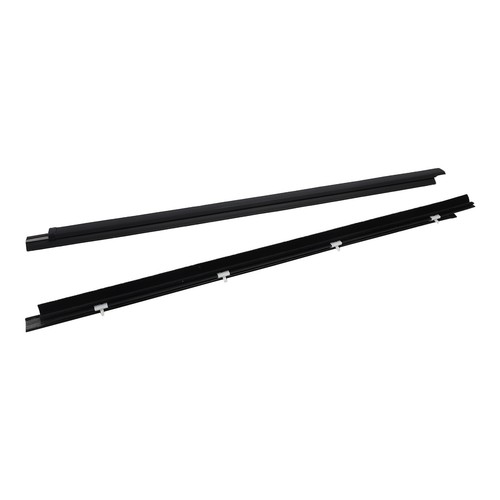 Restripa de intemperie para cinturón de ventana de puerta delantera 2 piezas para Toyota Tacoma 1995-2004 YU T09 - Imagen 8 de 15