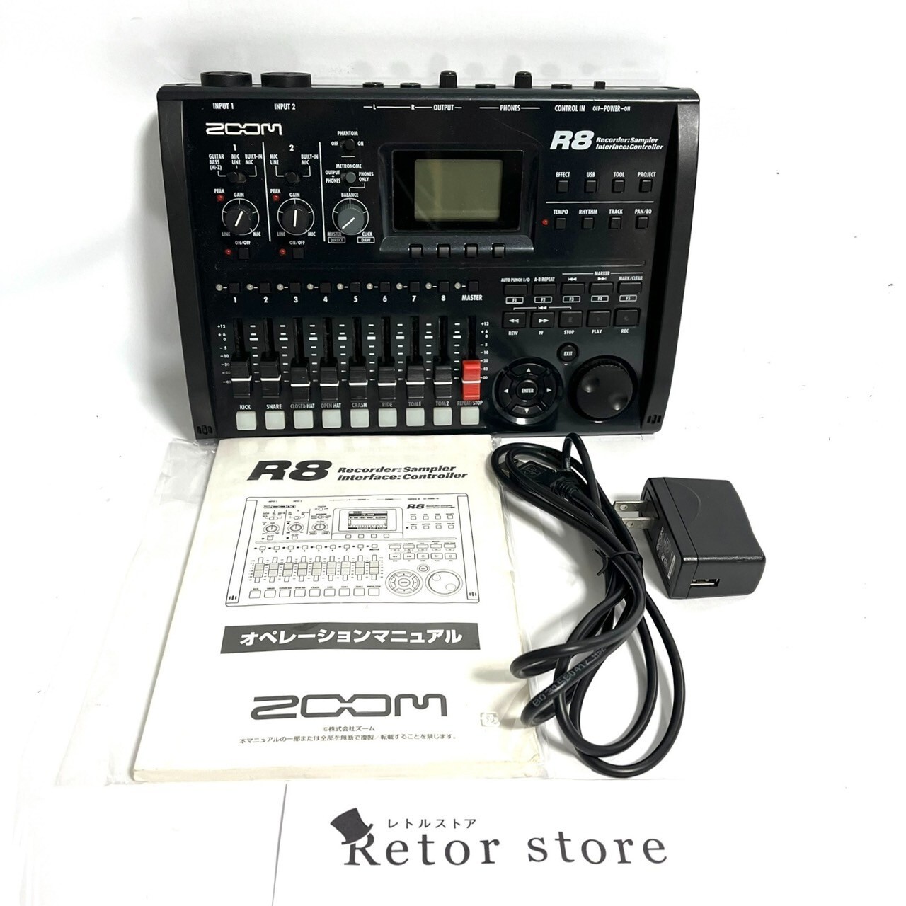 ZOOM R8 Audio equipment MTR multitrack recorder from Japan JP