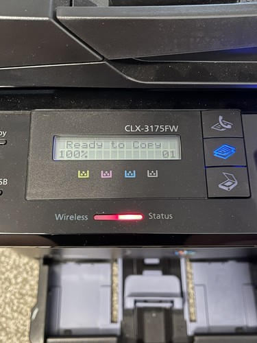 Samsung CLX-3175FW All-In-One Color Laser Printer - Picture 2 of 6