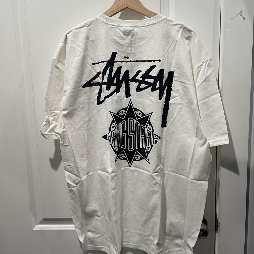 STUSSY GANG STARR 23SS TAKE IT PERSONAL T-SHIRT WHITE MEN SIZE XL
