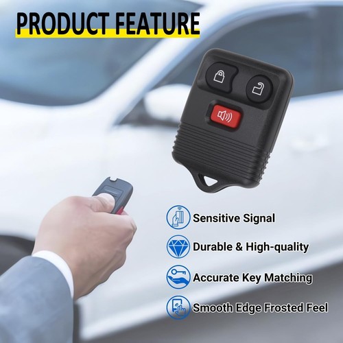 (Pack of 2) Keyless Entry Remote Key Fob Compatible with Ford F150 F250 F350 ... - Picture 6 of 6