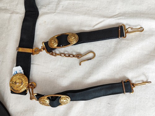 Vintage Soviet Russian USSR Navy Equipment Belt Hanger Suspensions - Picture 6 of 16