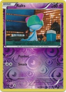 Pokemon - Ralts - 55/99 - Common - Reverse Holo - BW - Next Destinies - NM