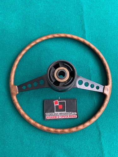 volante in legno fiat 850 coupé spider bertone fiat 124 - Foto 6 di 8