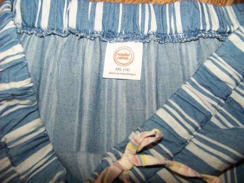 Girls Wonder Nation Layered Skirt - XXL (18) - Picture 3 of 7