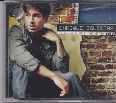 Enrique Iglesias -Tired Of Being Sorry promo cd single