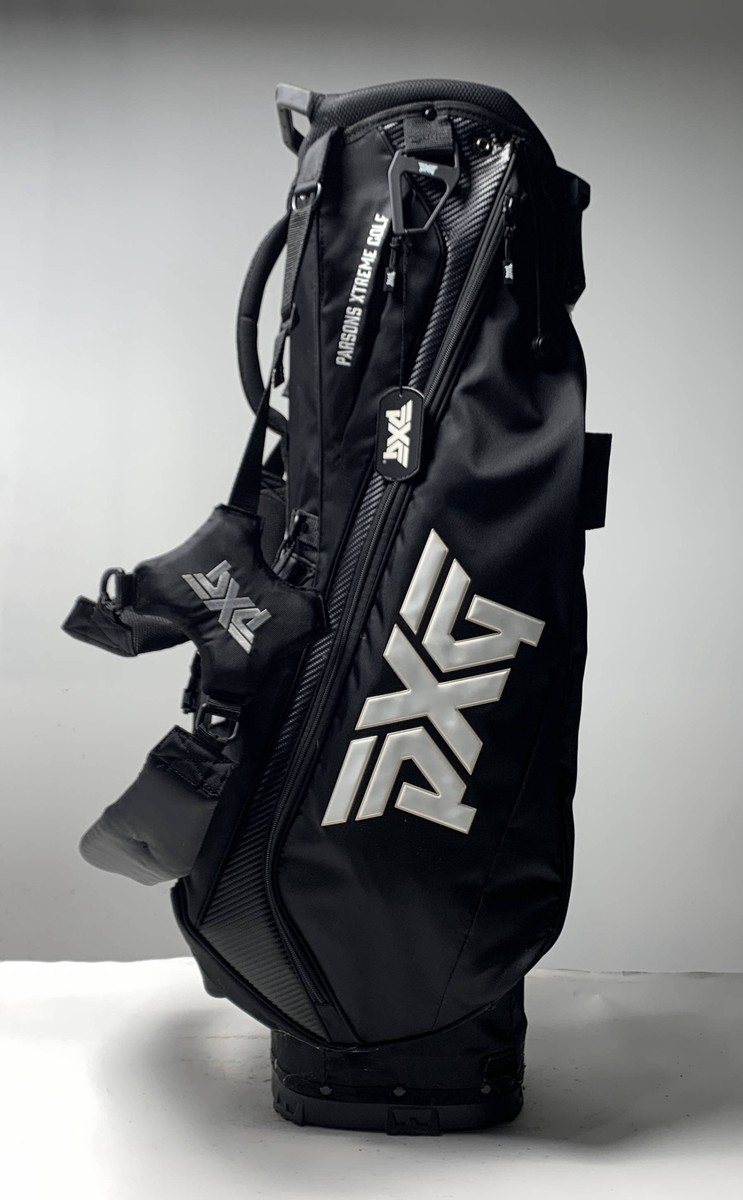PXG 2020 Carry Stand Bag Black 4-Way Divide Dual Strap Golf Bag