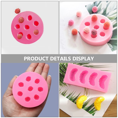 4 Pcs Obstkuchenform Obstgussformen Wiederverwendbare Süße Backformen - Bild 2 von 12