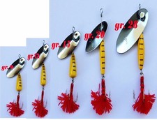 cucchiaino rotante pesca trota luccio spigola mare lago fiume no martin lana ros
