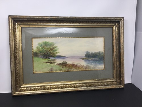 WILLIAM G. PUDDEFOOT Aquarell Gemälde Martha’s Vineyard Landschaft aufgelistet  - Bild 1 von 12