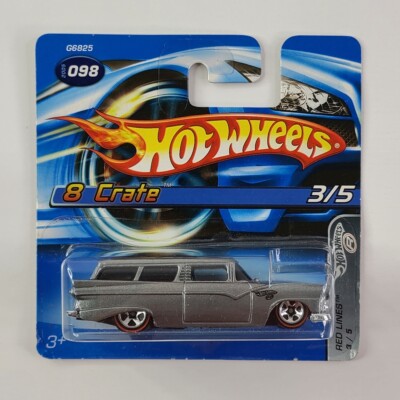 Hot Wheels - 8 Crate (Metalflake Grey) [Short Card] | eBay