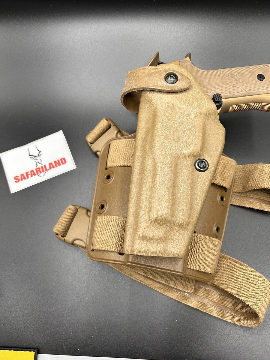Safariland Beretta M9A4 Level 2 SLS Tactical Holster Drop Leg