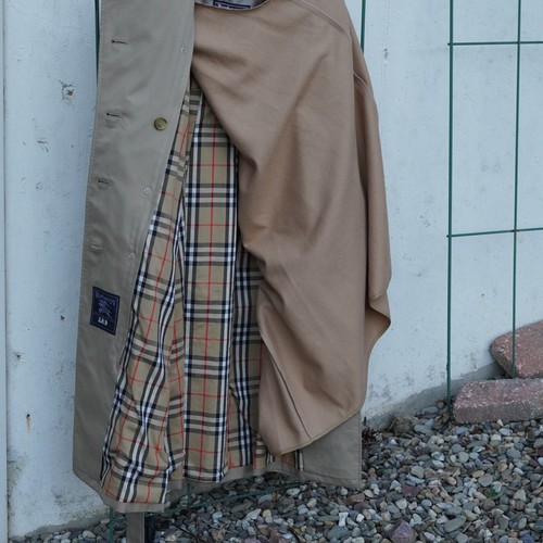Burberry~ Trench Coat Nova Check Zip Out Wool Lining Size 10 Petite - Picture 17 of 24