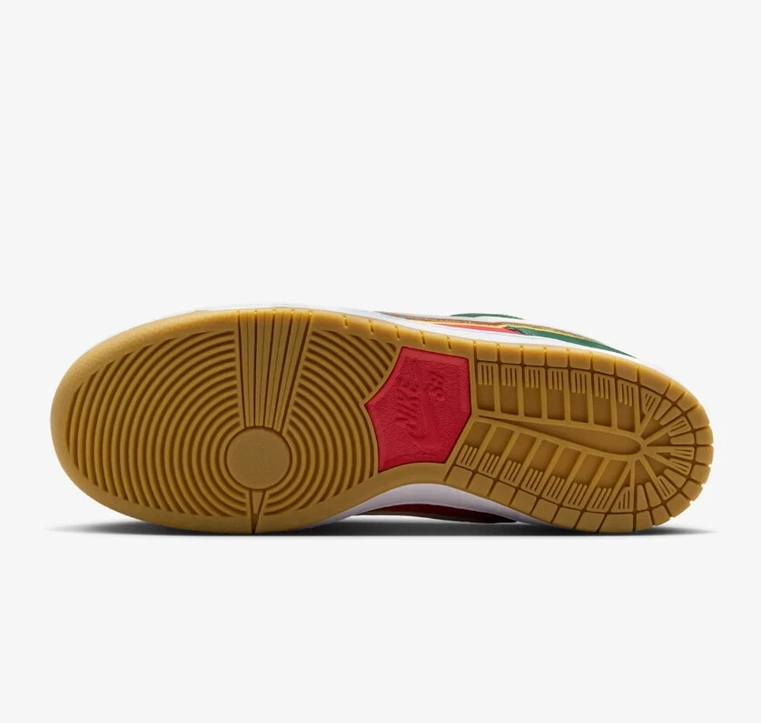 Nike Air Dunk Low Pro SB Premium PRM Seattle SuperSonics Fir Gold
