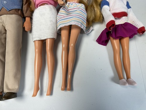 Vintage 1966-1968 Barbie Ken Skipper Lot Of 5 Dolls - Picture 4 of 5
