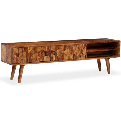 TV-Schrank Massivholz Palisander 140x30x40 cm - Bild 11 von 11