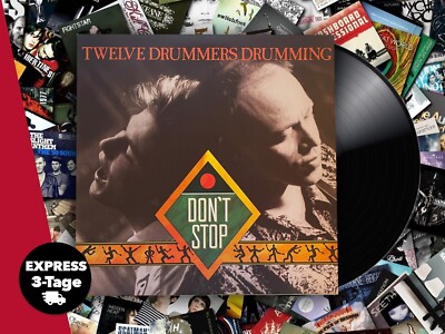 Twelve Drummers Drumming   Don t Stop Vinyl 12'' Electronic, Rock, Pop	1988
