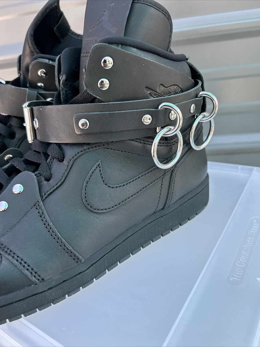 靴 NIKE AIR JORDAN1 STRAP COMME des GARCONS Buy Comme des Garçons x Air Jordan 1 Retro Strap High 'White
