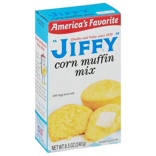 Jiffy Maisbrot Muffin Mischung 8,5 Oz Backen NEU - Bild 3 von 3